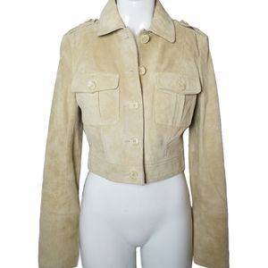 Danier Tan Suede Jacket